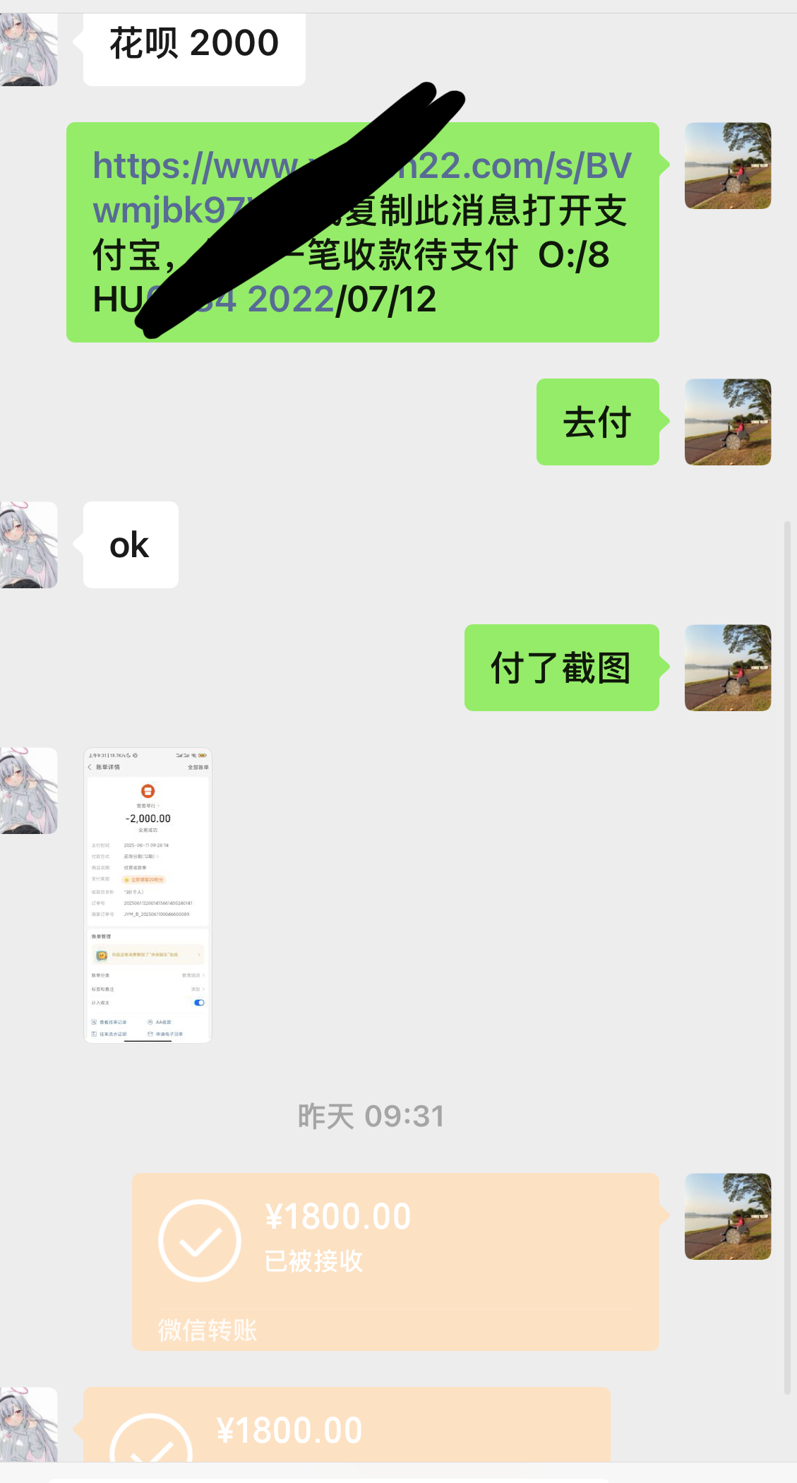 2025 年 6 月 12 日花呗套现案例展示 | 套现网站/花呗/白条/xyk
